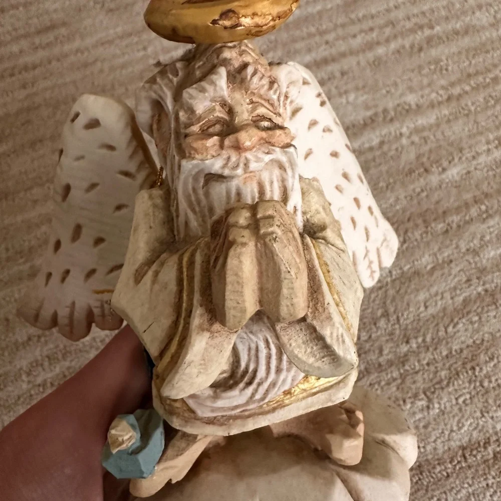 THE OLDEST ANGEL BY DAVID FRYKMAN 1995 PRAYING HANDS